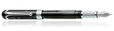 Aurora Alpha Collection Fountain Pens in Black