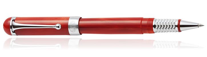 Red Aurora Alpha Collection Rollerball Pens