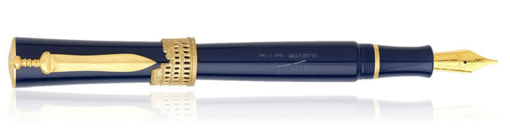 Blue Stipula Gladiator Collection Fountain Pens