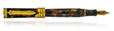 Stipula Gladiator Collection Fountain Pens in Paestrum Tortoise