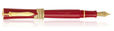 Stipula Gladiator Collection Fountain Pens in Red