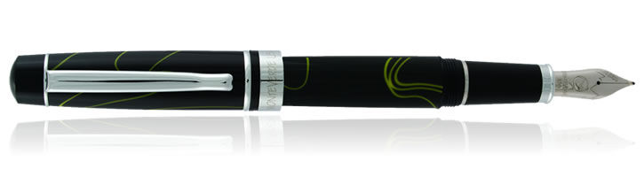 Black Swirl Monteverde Prima Series Fountain Pens