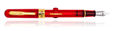 Conklin Mark Twain Demonstrator Crescent Limited Edition Fountain Pens in Red Demonstrator