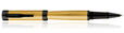 Conklin Herringbone Series Rollerball Pens in Golden Yellow