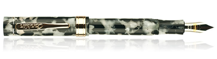 Black / White Conklin Endura Series Fountain Pens