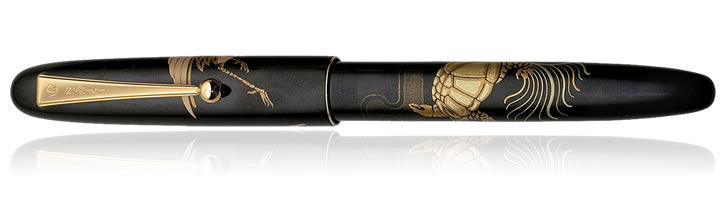 Crane and Turtle Namiki Nippon Art Collection Fountain Pens