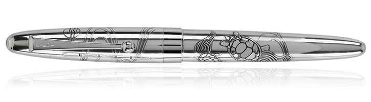 Turtles Namiki Sterling Collection Rollerball Pens