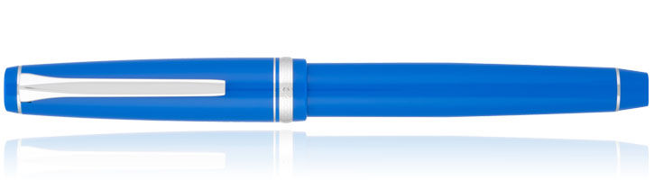 Blue Rhodium Pilot Falcon Fountain Pens