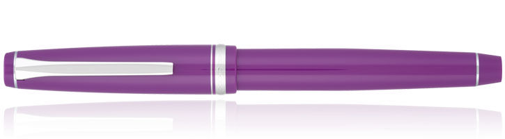 Purple Rhodium Pilot Falcon Fountain Pens