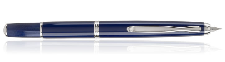 Deep Blue Pilot Fermo Collection Fountain Pens