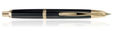 Pilot Vanishing Point Collection Fountain Pens in Black / Gold