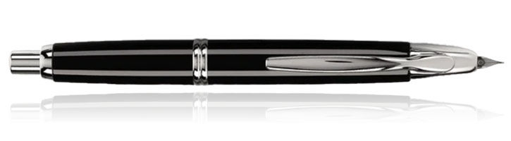 Black / Rhodium Pilot Vanishing Point Collection Fountain Pens
