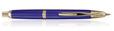 Pilot Vanishing Point Collection Fountain Pens in Blue / Gold