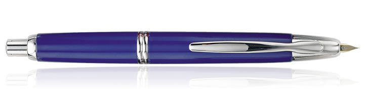 Blue / Rhodium Pilot Vanishing Point Collection Fountain Pens