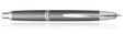 Pilot Vanishing Point Collection Fountain Pens in Gun Metal