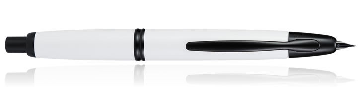 White / Black Pilot Vanishing Point Collection Fountain Pens