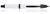 Pilot Vanishing Point Collection Fountain Pens in White / Black