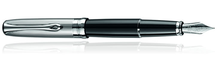 Guilloch Black Diplomat Excellence A Fountain Pens