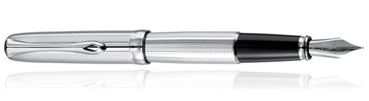 Guilloch Stripes Diplomat Excellence A Fountain Pens