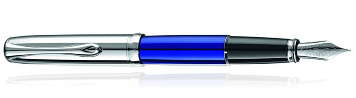 Saphire Blue Diplomat Excellence A Fountain Pens