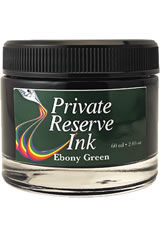 Ebony Green Private Reserve Bottled Ink(60ml) Fountain Pen Ink