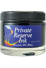 Electric DC Blue Private Reserve Bottled Ink(60ml) Fountain Pen Ink