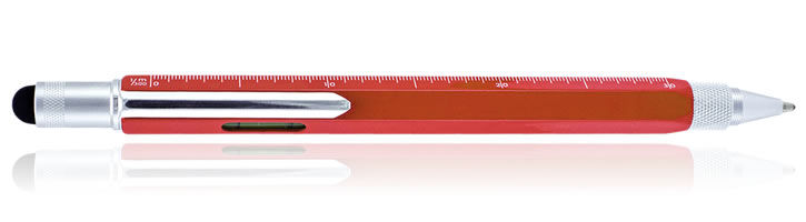 Red Monteverde One Touch Stylus Tool Ballpoint Pens