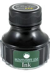 Black Ash Monteverde Bottled Ink(90ml) Fountain Pen Ink