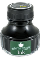Blue Black Monteverde Bottled Ink(90ml) Fountain Pen Ink