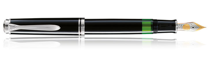 Black Pelikan Souveran 605 Collection Fountain Pens