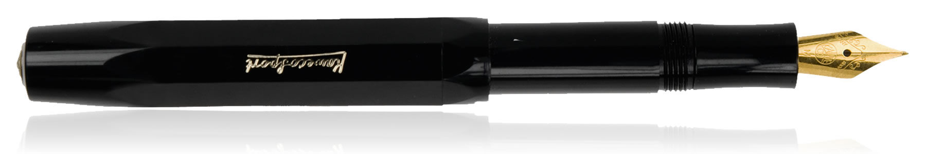  Kaweco Classic Sport Fountain Pen, Black, Fine Nib : Kaweko :  Office Products