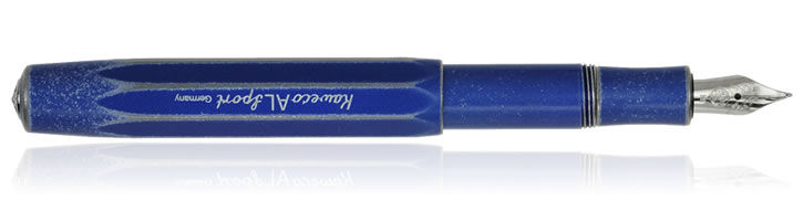 Stonewash Blue Kaweco AL Sport Fountain Pens