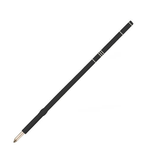 Monteverde S132Bk Ricarica Penna A Sfera Soft Roll, Punta Media, 2 Pezzi, Inchiostro Nero