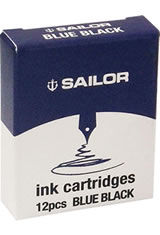 Blue Black Sailor Jentle Ink Cartridge(12pk) Fountain Pen Ink