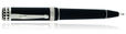 Delta Romeo and Juliet Ballpoint Pens in Jet Black