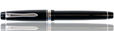 Pilot Justus 95 Adjustable Fountain Pens in Black / Rhodium