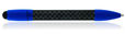 Monteverde M1 Stylus Ballpoint Pens in Carbon Fiber Blue