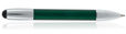 Monteverde M1 Stylus Ballpoint Pens in Racing Green