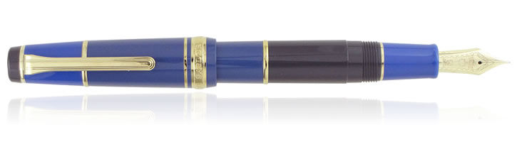 Blue Sailor Millecolore Fountain Pens