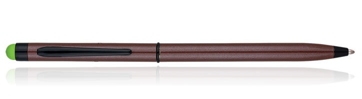 Brown Monteverde Poquito XL Stylus Ballpoint Pens