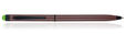 Monteverde Poquito XL Stylus Ballpoint Pens in Brown