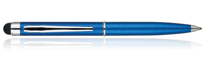 Cobalt Blue Monteverde Poquito Stylus Ballpoint Pens