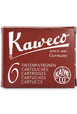 Red Kaweco Cartridges(6pk)  Fountain Pen Ink