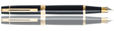 Sheaffer 300 Collection Fountain Pens in Black Lacquer / Gold trim