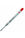 Monteverde Capless Gel Ink to fit Parker(2pk) Ballpoint Pen Refills in Red