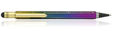 Monteverde One Touch Stylus Tool Inkball Rollerball Pens in Rainbow