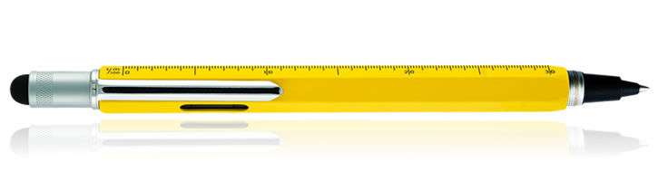 Yellow Monteverde One Touch Stylus Tool Inkball Rollerball Pens