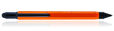 Monteverde One Touch Stylus Tool Mechanical Pencils in Orange