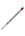Monteverde Soft Roll to fit Parker(2pk) Ballpoint Pen Refills in Red