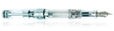 Aurora Optima Demonstrator Fountain Pens in Chrome Plate Metal